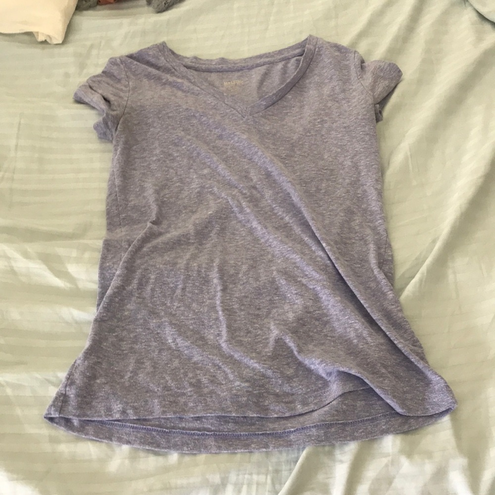 Purple V Neck